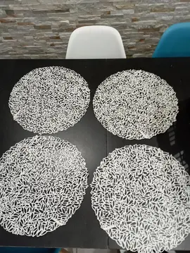 set de table plastique