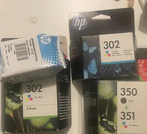 2 cartouches imprimante HP 302