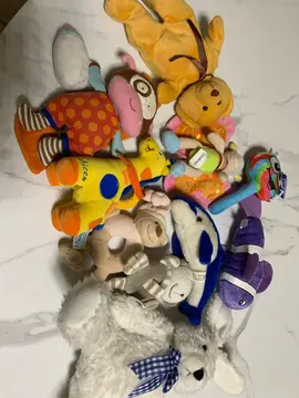 lot de petites peluches