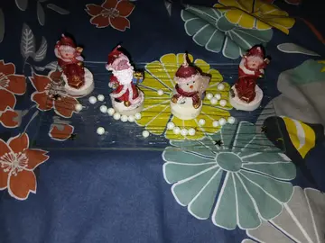 décorations de table de Noël