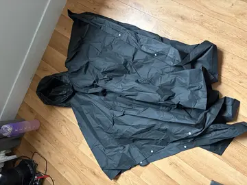 poncho noir