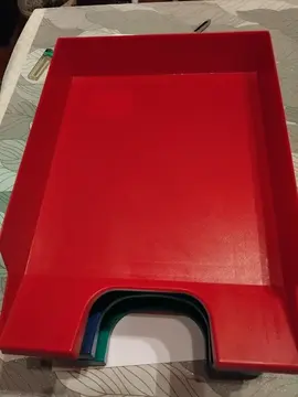 corbeilles pour tri de documents