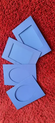 4 cadres pour cartes à créer