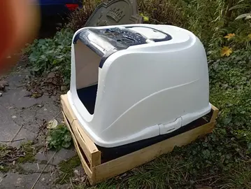 Bac à litière grand modèle