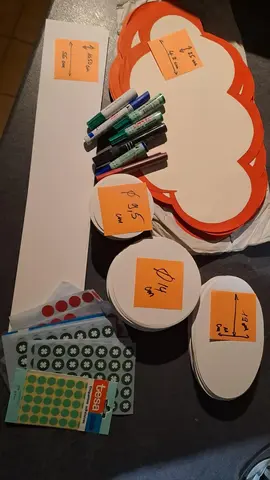 papier cartonné pour animations
