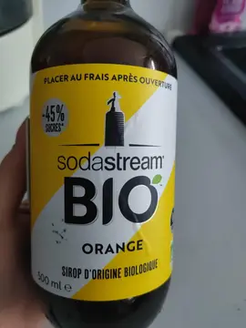Sirop soda stream orange