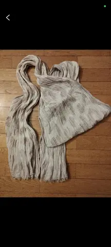 foulard beige
