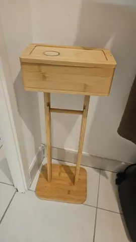 meuble en bois salle de bain