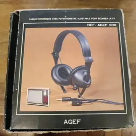 Ancien casque audio