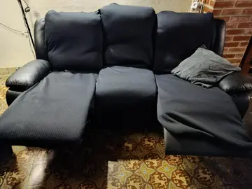 2 canapés relax mécanique