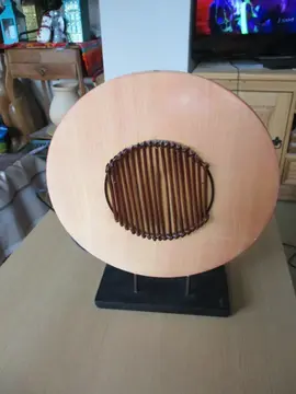 Lampe d'ambiance couleur orangée