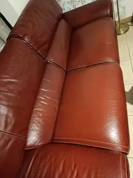 Canapé en cuir
