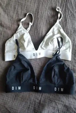 2 soutiens gorge Dim M