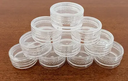 Lot de minis boîtes à couvercles