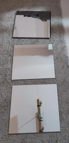 4 miroirs 30x30
