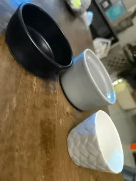 lot de trois ramequins