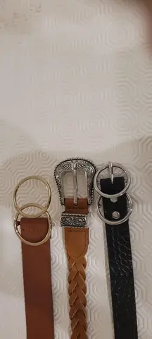 3 ceintures tailles 100cm