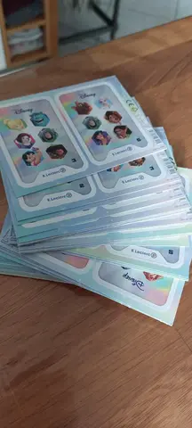 64 cartes Disney Leclerc neuves