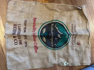 Sac à café en toile de jute