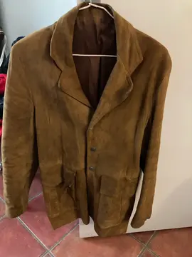 veste daim vintage