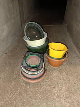 lots de caches pots et dessous de pots