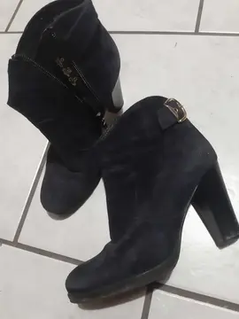 Bottines bleues pointure 38