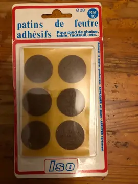 rondelles pour dessous de chaises