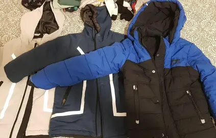 manteaux 4ans fermeture eclaire cassées et vêtements