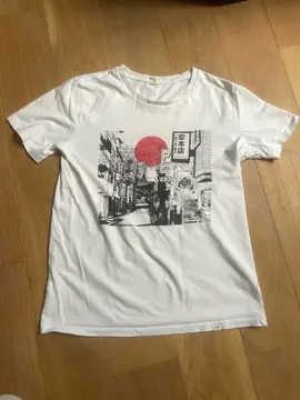 t shirt coton motif japonais