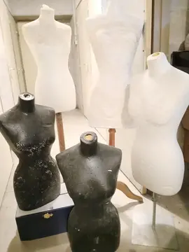 6 bustes mannequin
