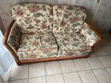 Canapé 2 places vintage