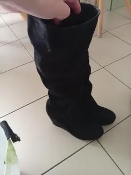 botte daim taille 38 semelle compensée