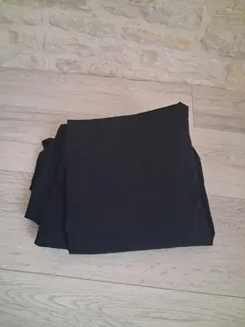 Drap housse noire 160X200 cm