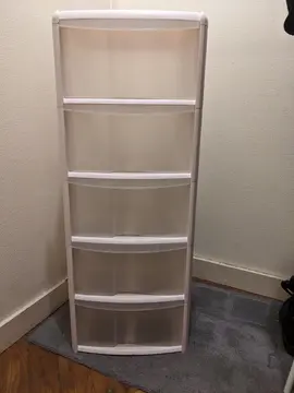 Tour de rangement 5 tiroirs