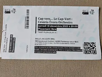 Cap vers... Le Cap-Vert : Cesaria Evora Orchestra