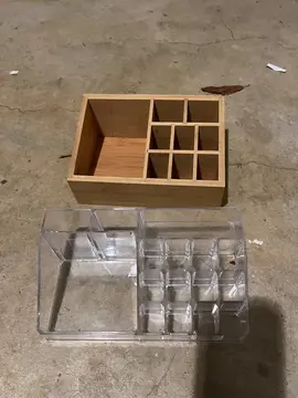 boîte rangement maquillage