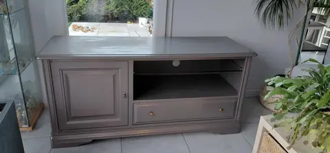 meuble télé merisier