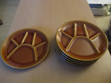 Assiettes à fondue ou à raclette