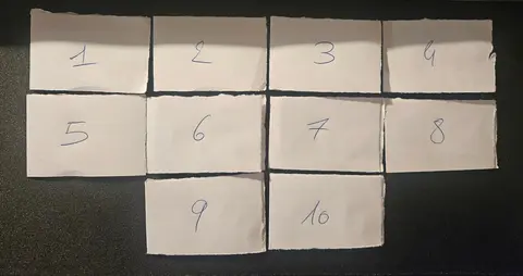 Enveloppe secret pour Noël