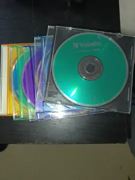 6 cd-RW verbatim vierge