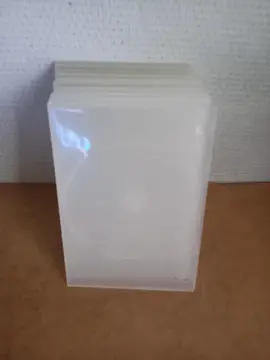 10 boîtiers Dvd flat translucides