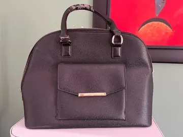 sac cuir noir anses à recouvrir ou changer