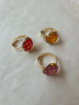 3 bagues ressérables en métal