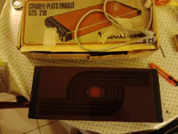 chauffe plat vintage