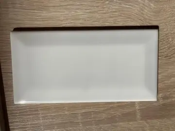 Faïence métro blanche