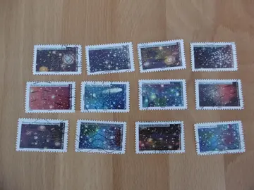 Série timbres Tutoyer les étoiles 2021