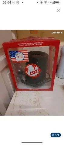 appareil a Pop corne