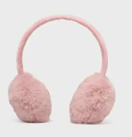 cache oreilles rose pâle fille