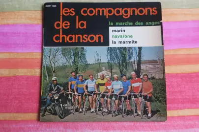 Vinyle 45 tours Les Compagnons de la Chanson La marche des anges 1961