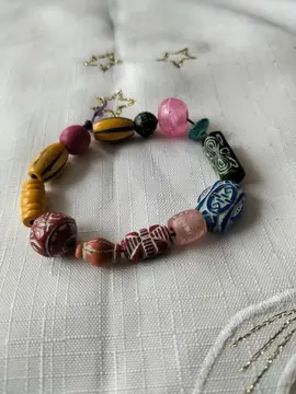 bracelet perle naturelle bois